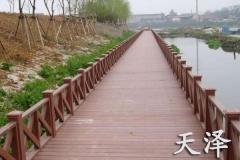 鹿泉防腐木木桥
